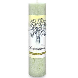 Heilkruter Kerze - Herzenswrme | Weidorn