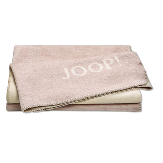 JOOP!Wohn- und Kuscheldecke Melange Doubleface nude-creme