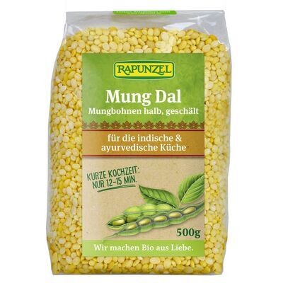 Mung Dal, Mungbohnen halb, gesch�lt