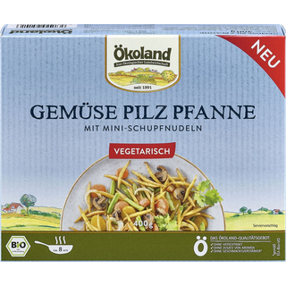 Gemüse-Pilzpfanne mit Mini-Schupfnudeln