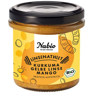 Protein-Aufstrich Powerlinse Gelbe Linse Kurkuma