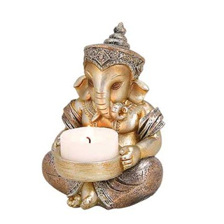Ganesha Teelichthalter 11cm