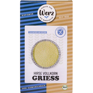 Hirse Vollkorn Grieß, glutenfrei