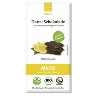 Dattel Schokolade Zitrone