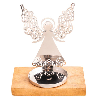 Schutzengel mit Kerzenhalter