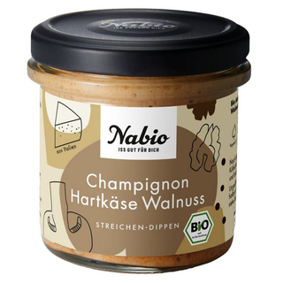 Aufstrich Champignon Hartk�se Walnuss