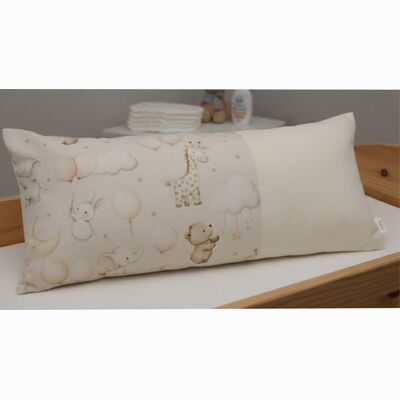 Geburtskissen Giraffe & Freunde | natur