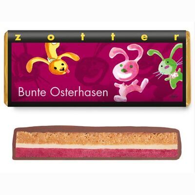 Bunte Osterhasen