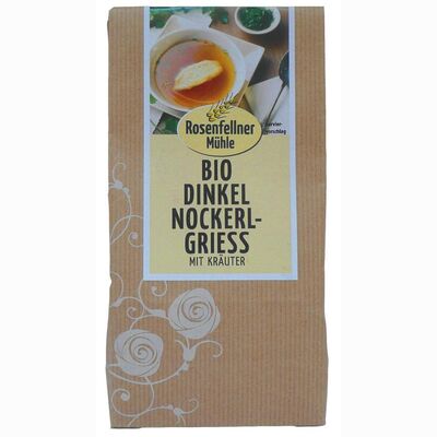 Dinkel Nockerlgrie� mit Kr�uter
