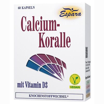 Calcium - Koralle mit Vitamin D3