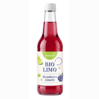 Bio Limo Brombeere Limette