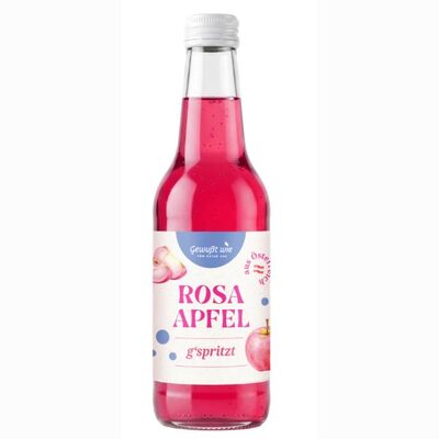 Rosa Apfel gspritzt