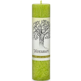 Heilkräuter Kerze - Vertrauen