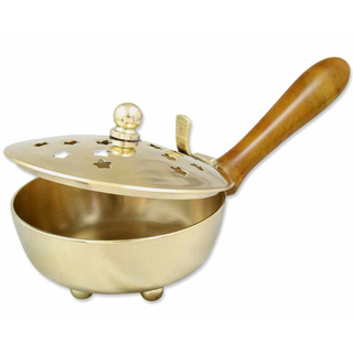 Räucherpfanne Messing