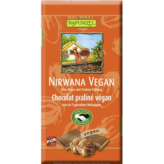 Schokolade mit Praliné-Füllung bio